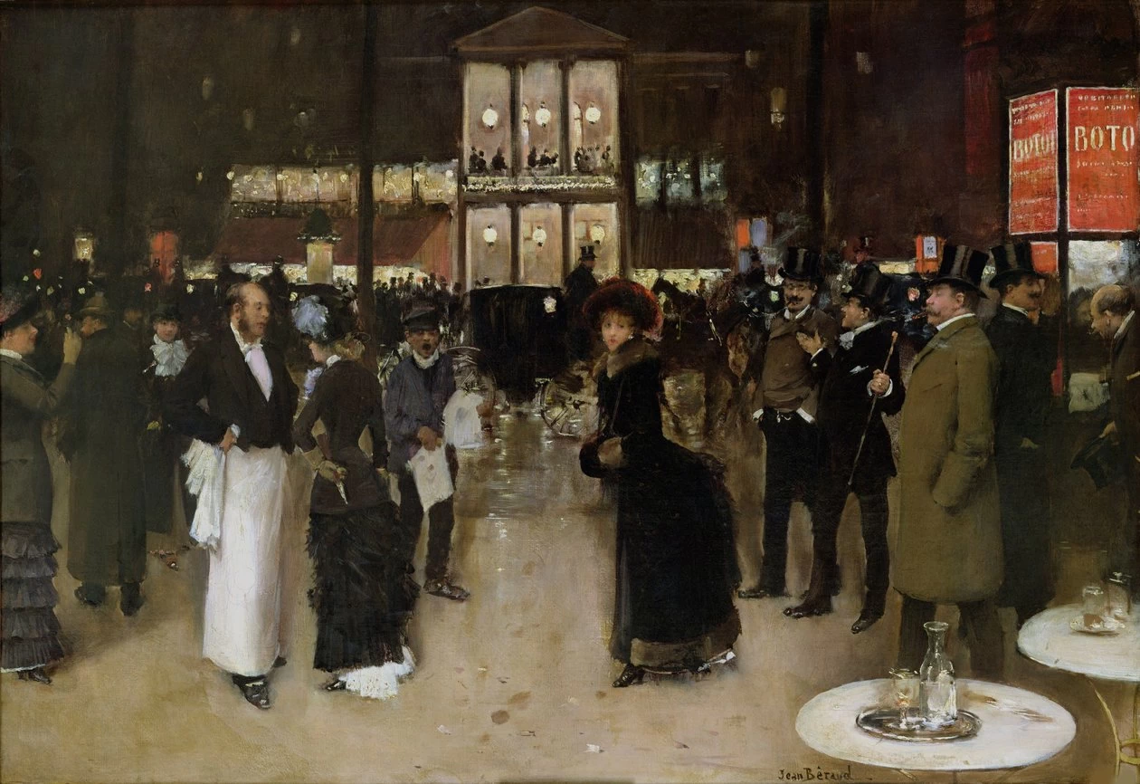 Il boulevard Montmartre, la notte, davanti al teatro delle Varietà, ca 1885 - Musée Carnavalet, Parigi
